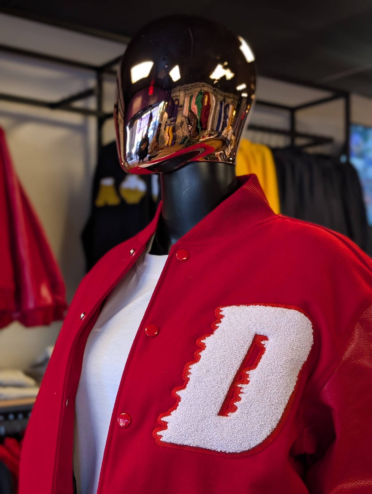 Delta Big Motion Varsity Jacket