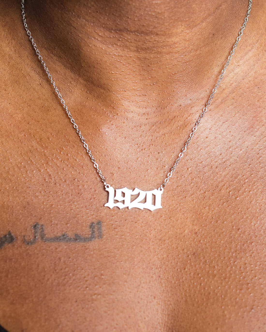 zeta phi beta gold 1920 necklace
