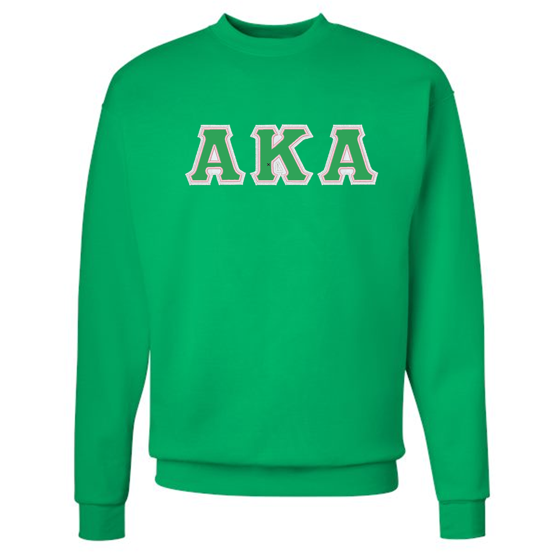 AKA Greek Letters Embroidered Sweatshirt