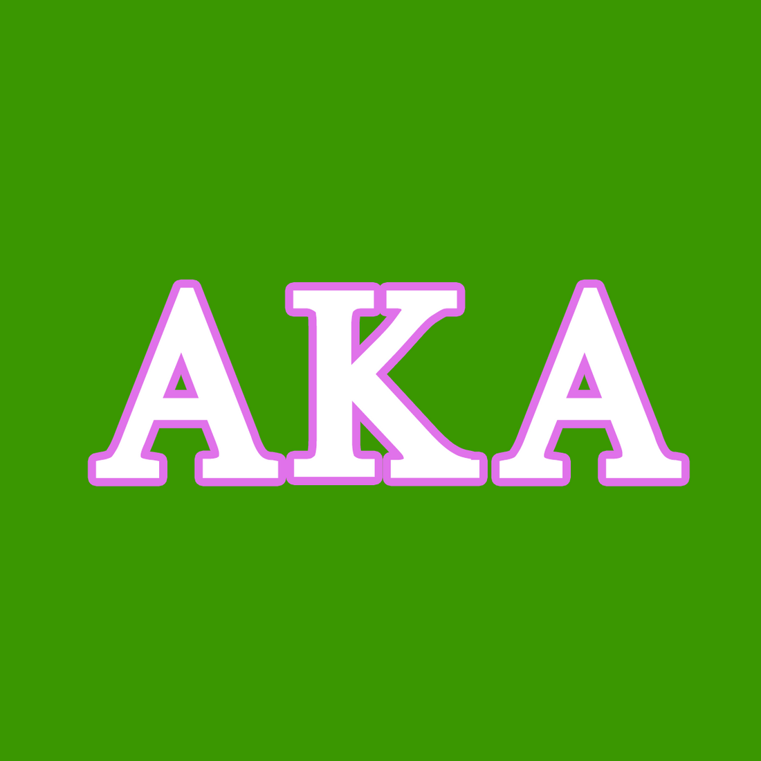 AKA Embroidered Crewneck