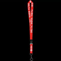 red lanyard