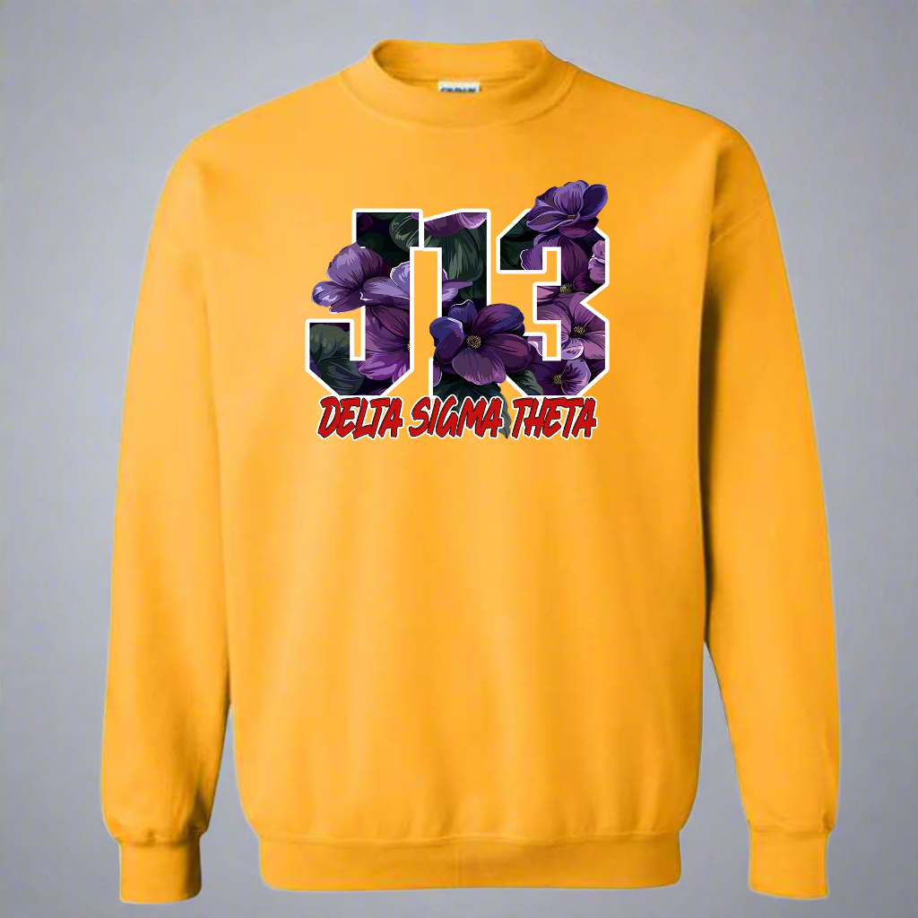 J13 African Violet Sweatshirt