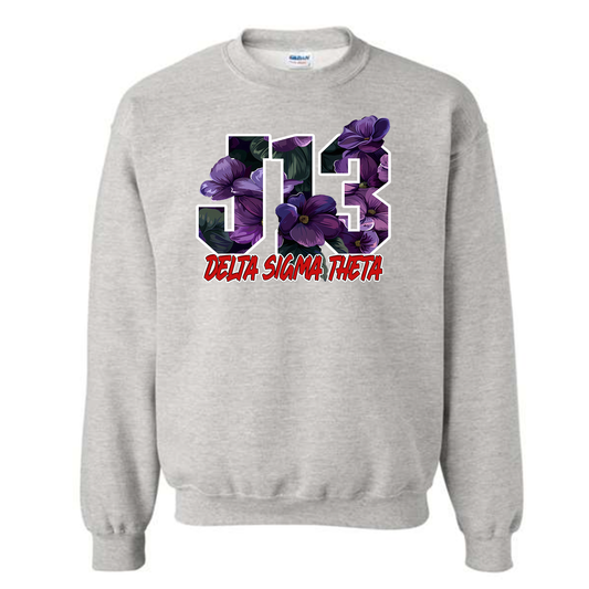 J13 African Violet Sweatshirt