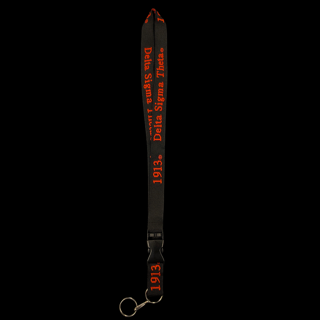 red lanyard