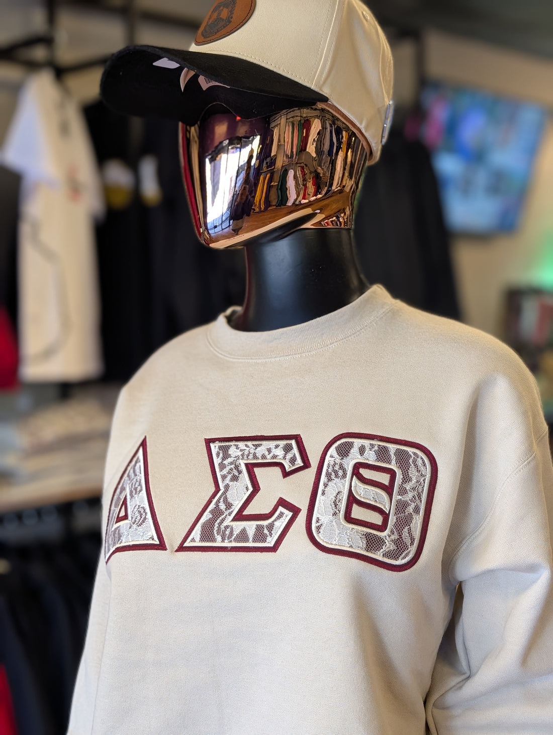Sheer Elegance DST Crewneck