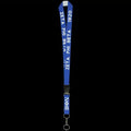 blue lanyard