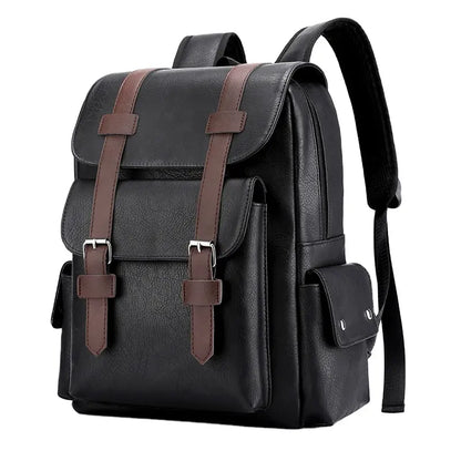 Leather Engraved Backpack