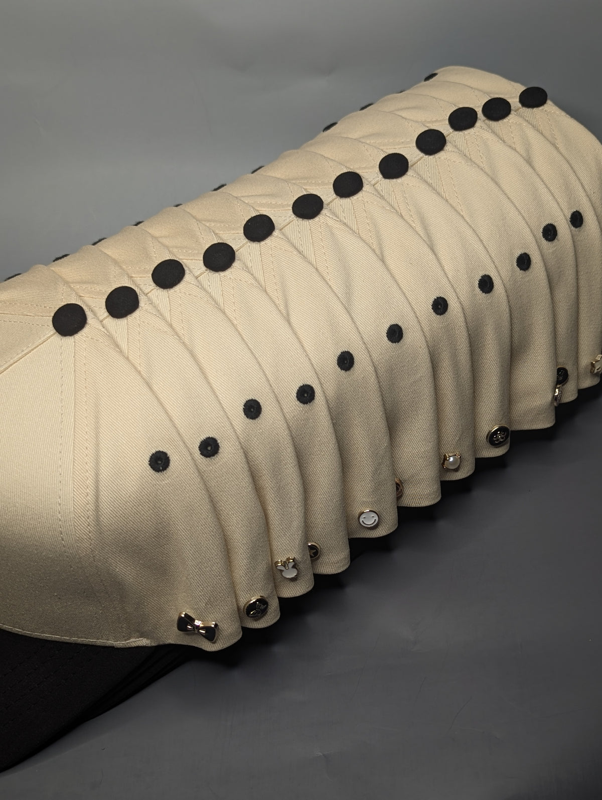 side views of hats