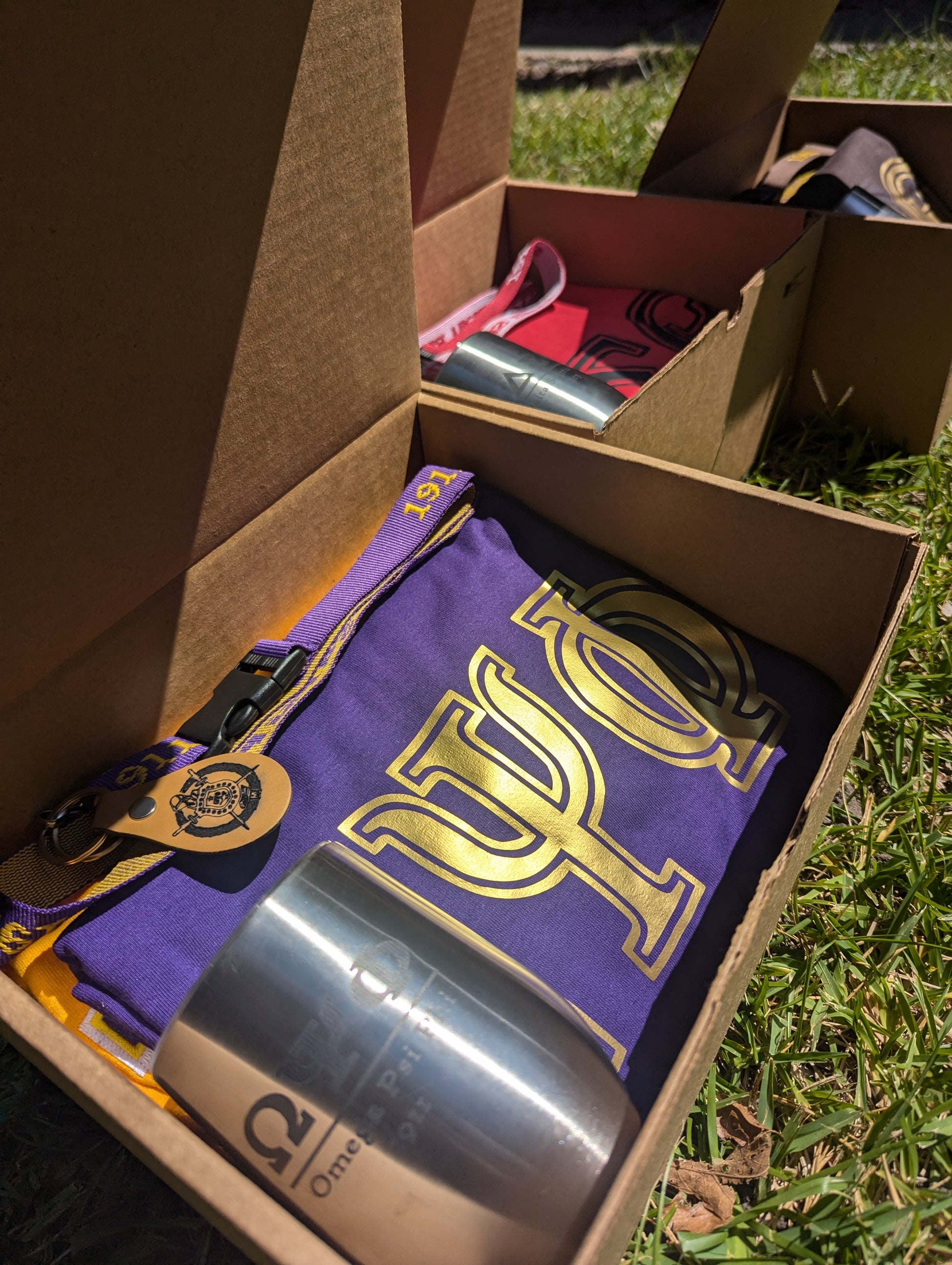 contents of new member boxes