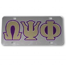 Omega License Plate