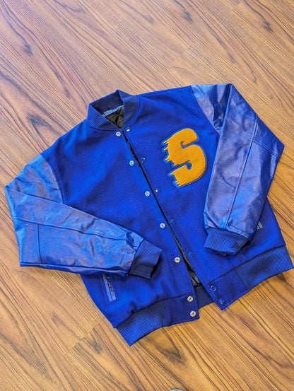 SGRho Big Motion Varsity Jacket