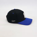 Black and blue cap with 'Sigma' embroidery on a white background