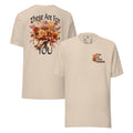 cream tshirt with design