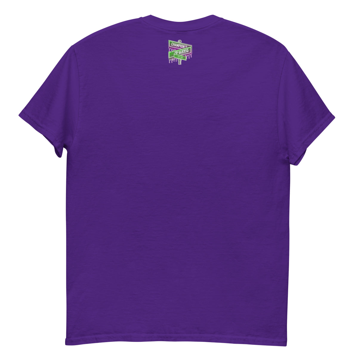 purple tshirt