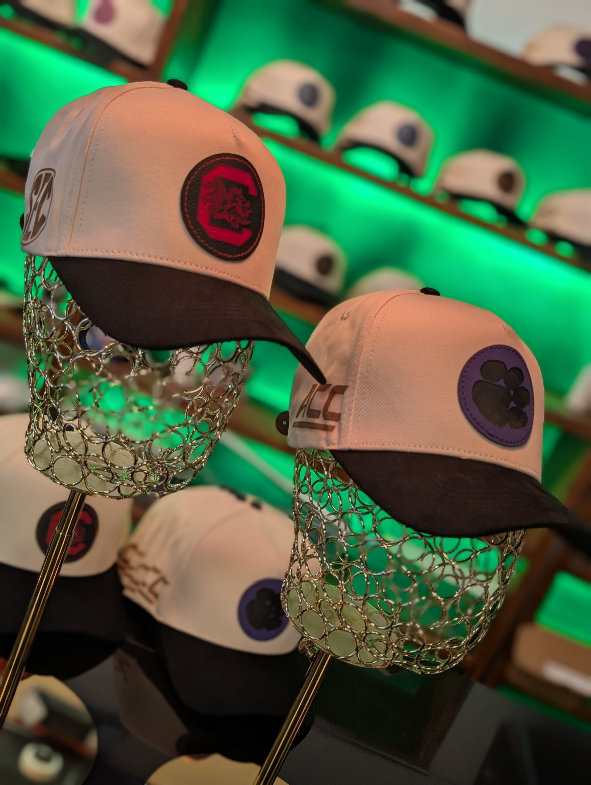 usc and clemson hats